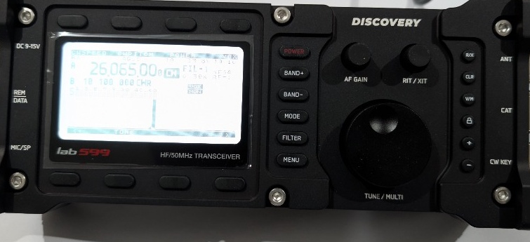 Lab599 TX-500 operating normally on HF
