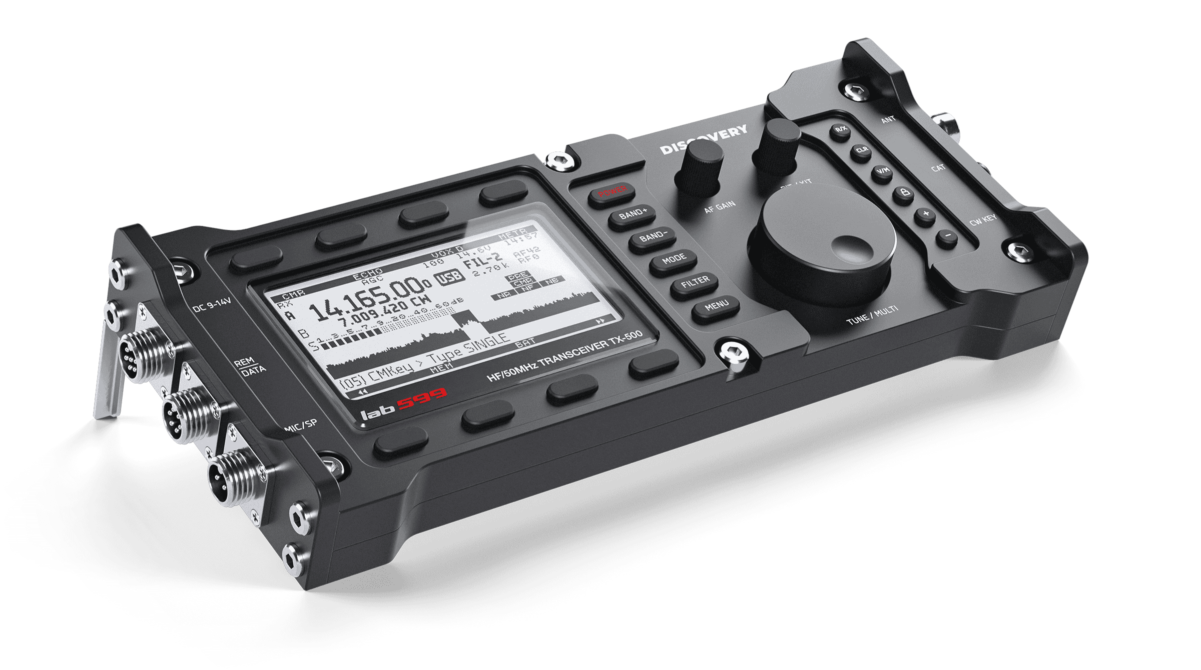 Lab599 Discovery TX-500 ultra-compact QRP transceiver